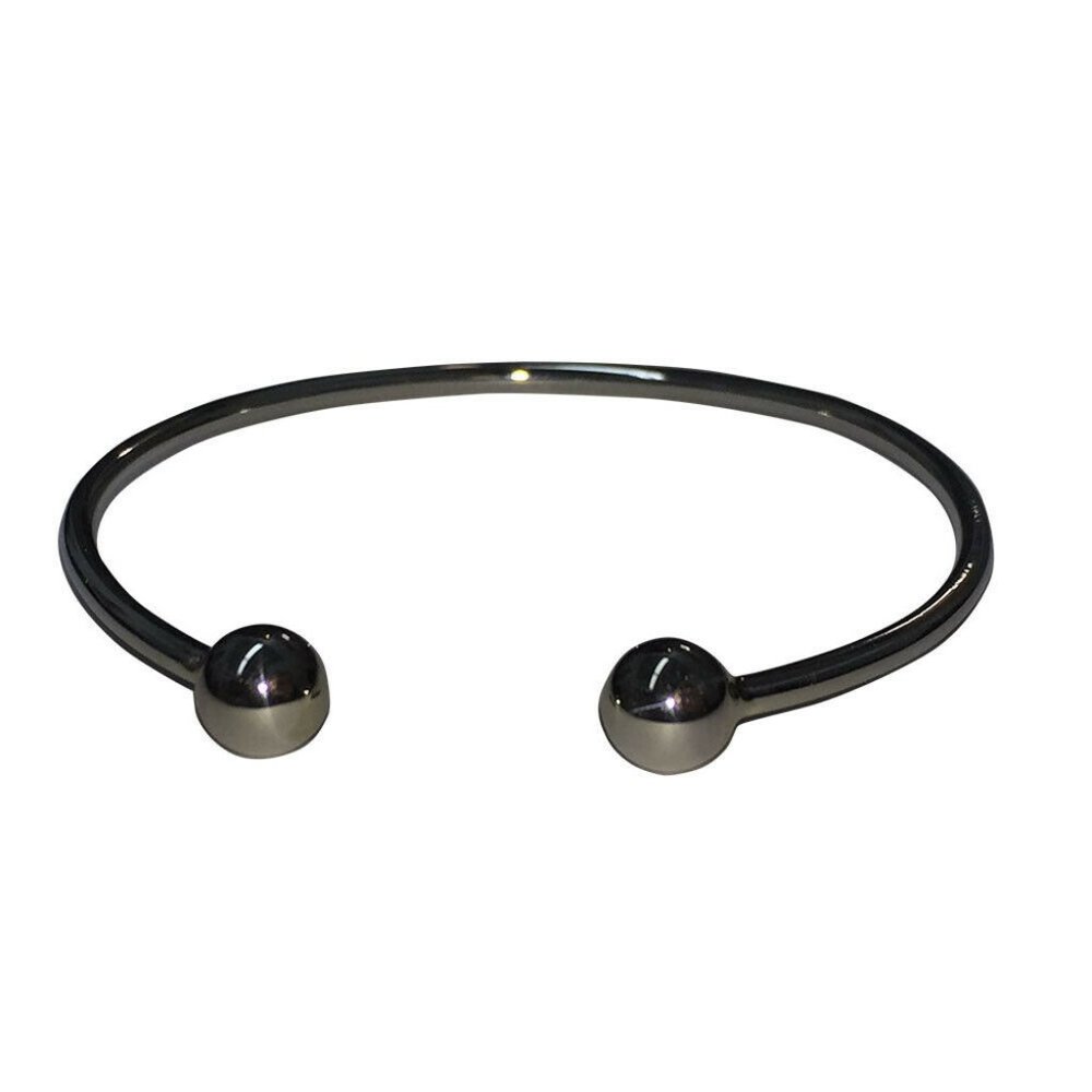 Alberto Juan Sterling Silver Double Ball Bead Cuff